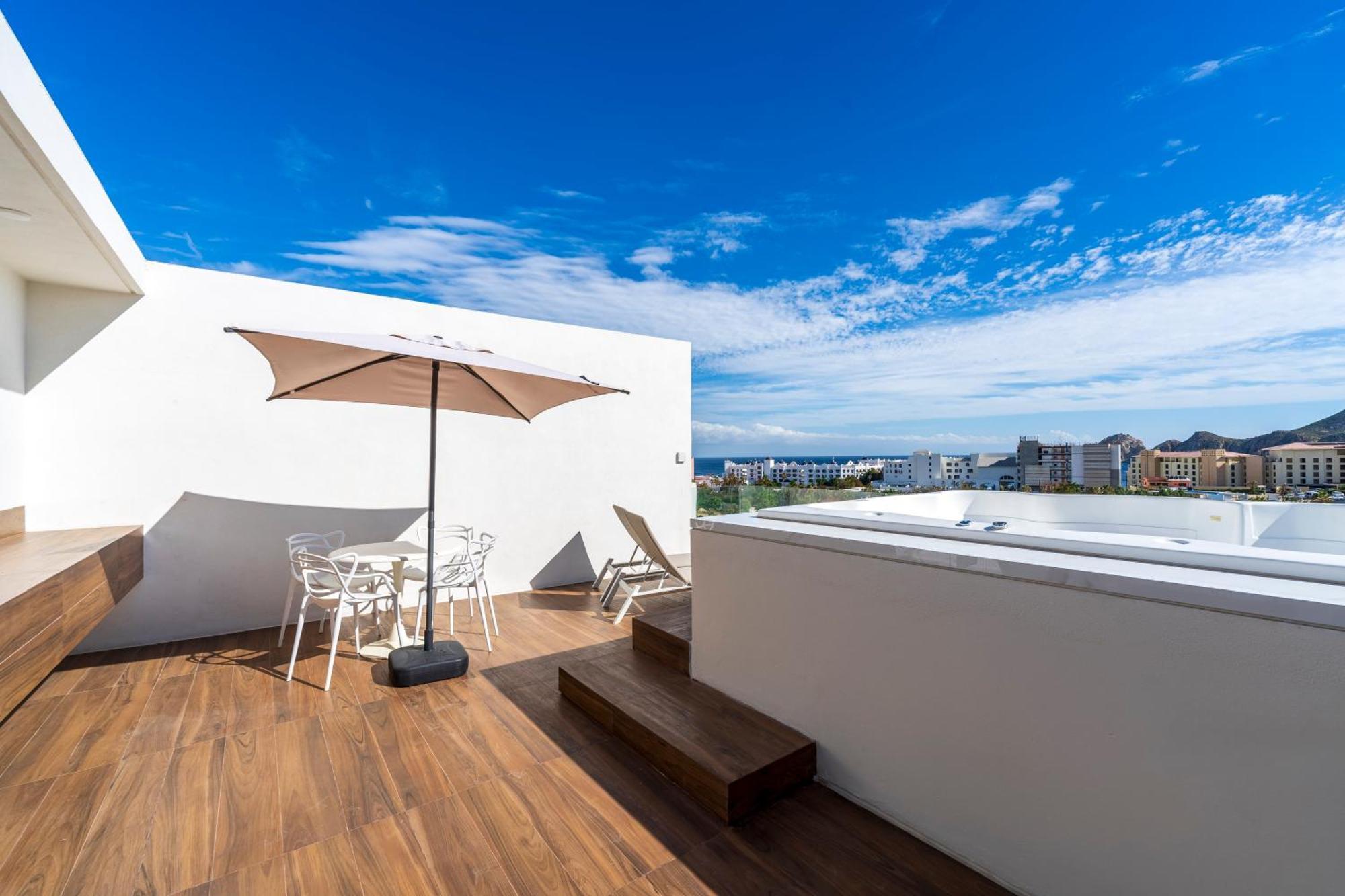 Luxury Apartment With Pool And Jacuzzi On Terrace In Medano Cabo San Lucas Eksteriør billede