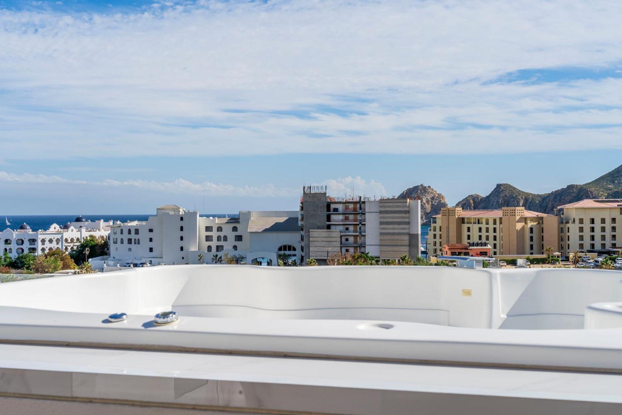 Luxury Apartment With Pool And Jacuzzi On Terrace In Medano Cabo San Lucas Eksteriør billede