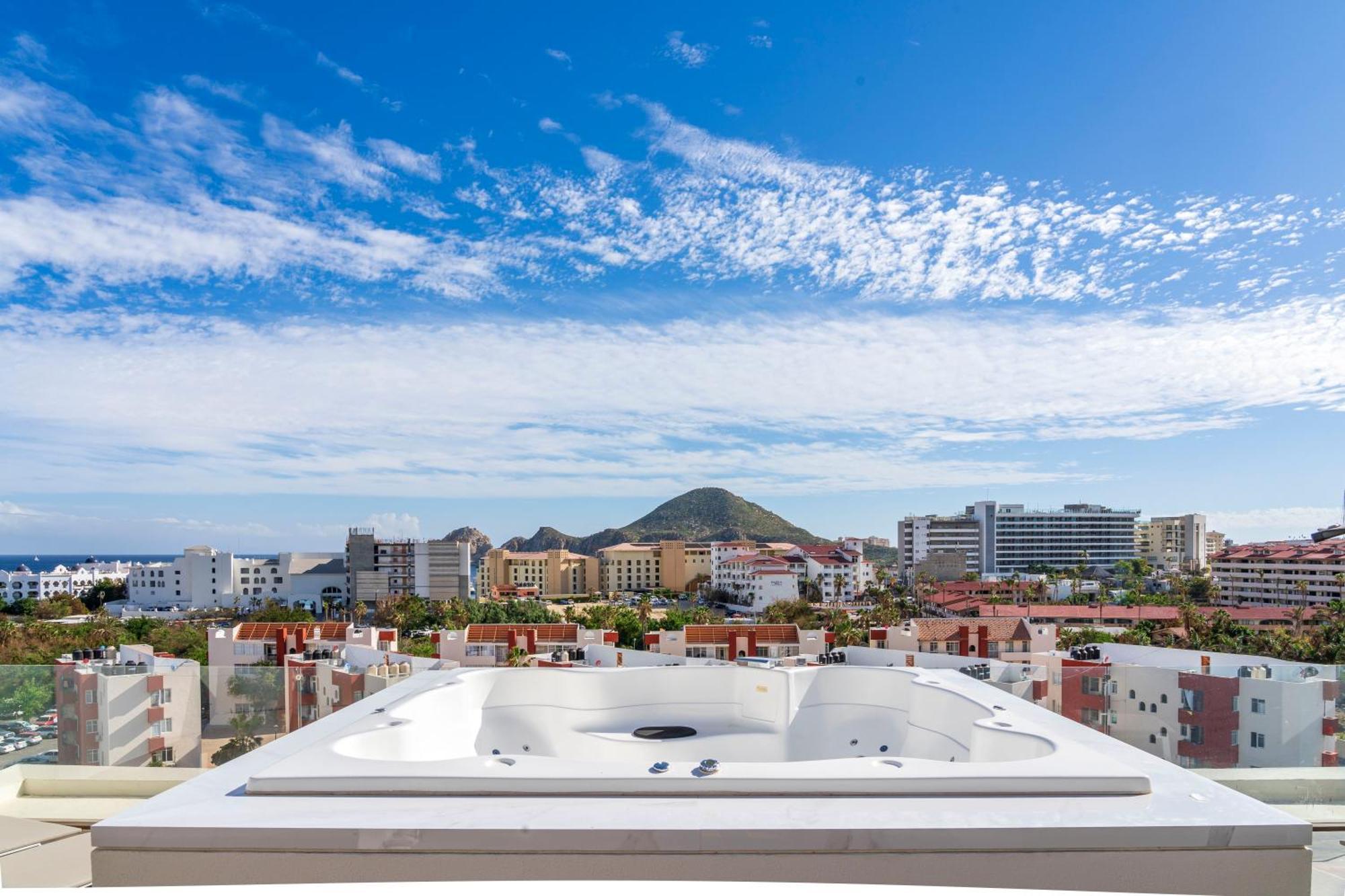 Luxury Apartment With Pool And Jacuzzi On Terrace In Medano Cabo San Lucas Eksteriør billede