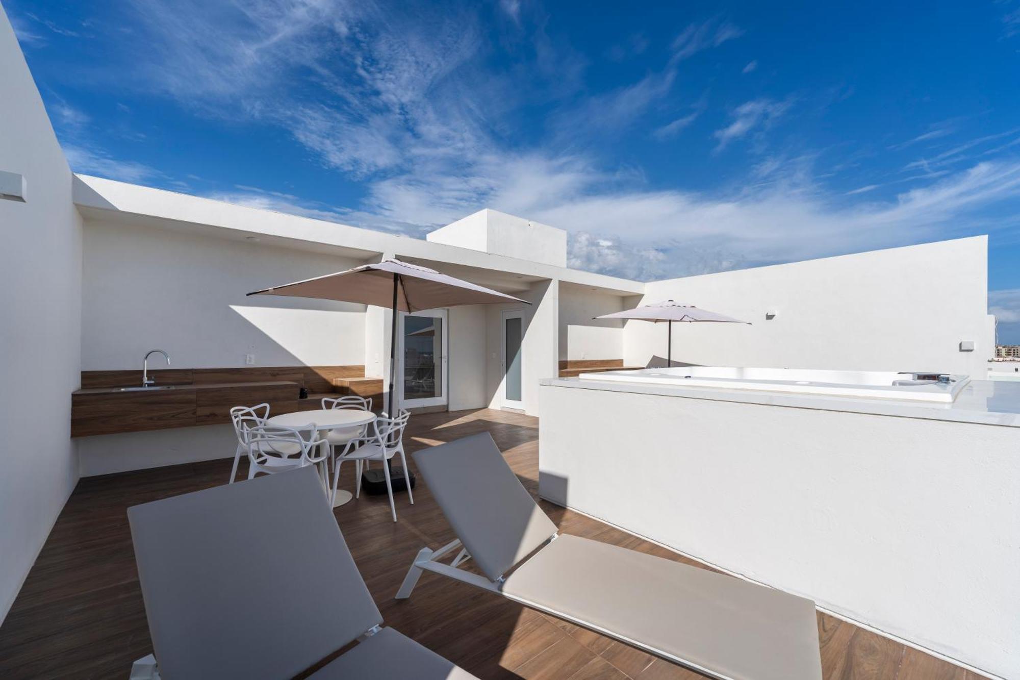 Luxury Apartment With Pool And Jacuzzi On Terrace In Medano Cabo San Lucas Eksteriør billede