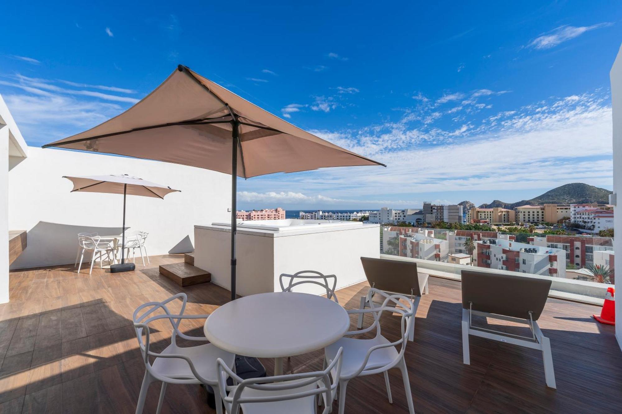 Luxury Apartment With Pool And Jacuzzi On Terrace In Medano Cabo San Lucas Eksteriør billede